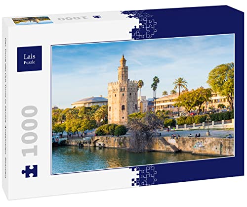 Lais Puzzle La Torre del Oro en Sevilla, Andalucía, España 1000 Piezas