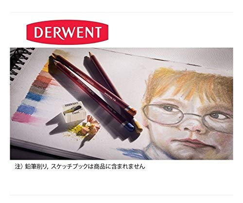Lápices Derwent Pastel para Dibujar y Escribir, Set de 72, Ideal para Mezclar y Colorear, Calidad Profesional, 32996
