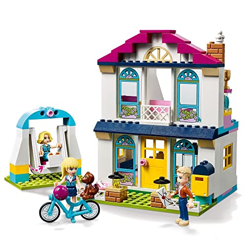 LEGO 41398 Friends Casa de StephanieJuguete de Construcción para Niños y Niñas 4 Años con Mini MuñecasIdea