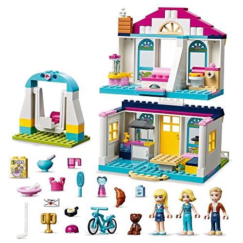 LEGO 41398 Friends Casa de StephanieJuguete de Construcción para Niños y Niñas 4 Años con Mini MuñecasIdea