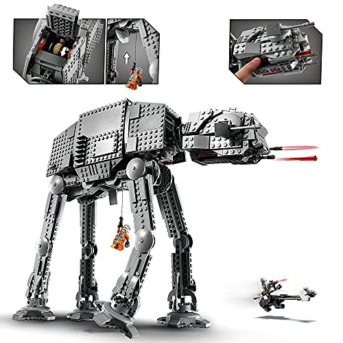 Lego  75288 Star Wars Juguete De Construcción De Caminante At-At con Minifiguras +  75280 Star Wars Soldados Clon De La Legión 501 Juguete De Construcción