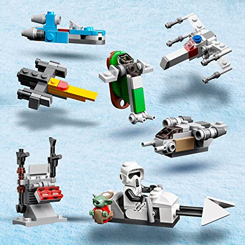 LEGO 75307 Star Wars, Calendario de Adviento de 2021, Set de Construcción para Niños, The Mandalorian para Niños de 6 Años