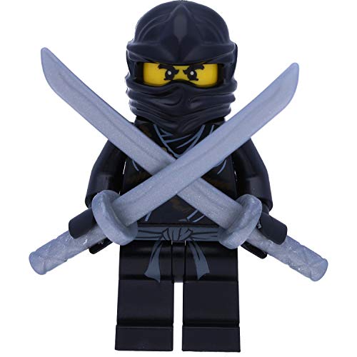 LEGO Ninjago - Figura de Cole con espadas (The Golden Weapons)