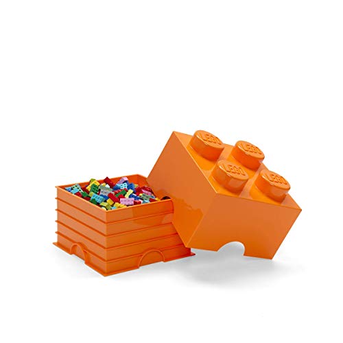 LEGO Storage Brick 4, Bright Orange