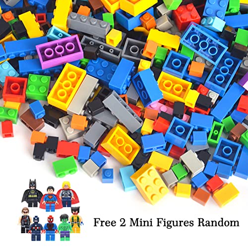 LIGHTALING Bloques de Construcción 1000 Piezas Compatible con Lego, Classic Colore Ladrillos de Construcción Juguetes educativos para niños 6+​