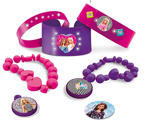 LISCIANIGIOCHI- Barbie 1000 Bijoux Juego Creativo para niñas, Multicolor (76901)