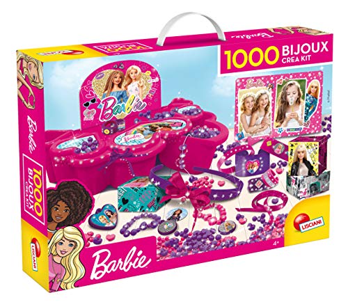 LISCIANIGIOCHI- Barbie 1000 Bijoux Juego Creativo para niñas, Multicolor (76901)
