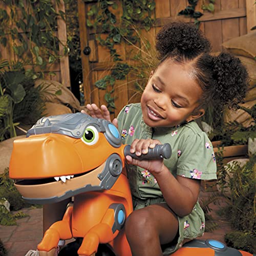 Little Tikes Chompin' Dino - Dinosaurio interactivo para montar con sonidos - Resistente y duradero - Fomenta el juego activo e imaginativo - Para niños a partir de 3 años