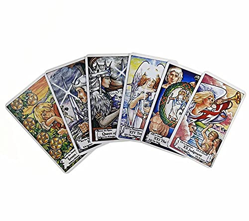 LiuGenPing Cartas del Tarot de Hanson Roberts,Hanson Roberts Tarot Cards,Tarot Deck,Firend Game