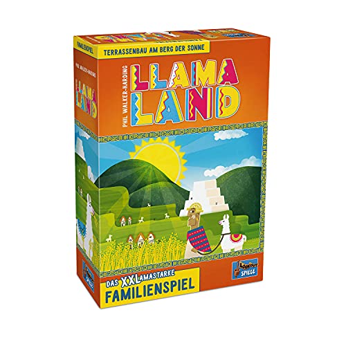 Llamaland – un Rompecabezas Respetuoso con la Familia para 2 a 4 Jugadores a Partir de 10 años.