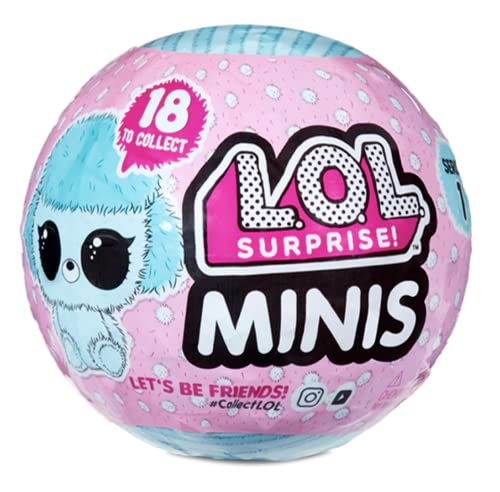 L.O.L. Surprise! Minis con más de 5 sorpresas - Mini animalitos mullidos - Colecciónalas todas para construir una mini casa
