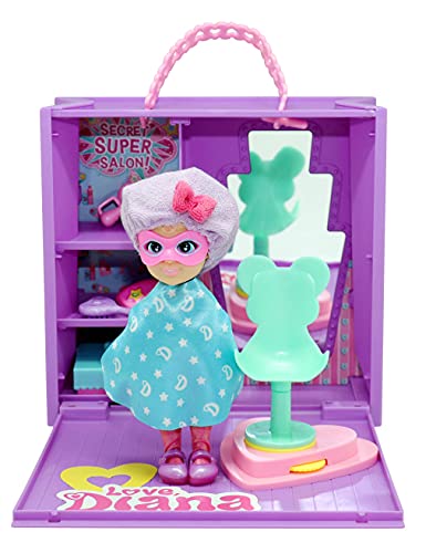 Love, Diana- Super Secret Salon - Mini Mall Mystery Shopper, Colores Variados (Vivid Toy Group 919602.002)