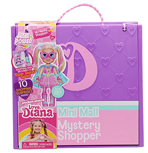 Love, Diana- Super Secret Salon - Mini Mall Mystery Shopper, Colores Variados (Vivid Toy Group 919602.002)