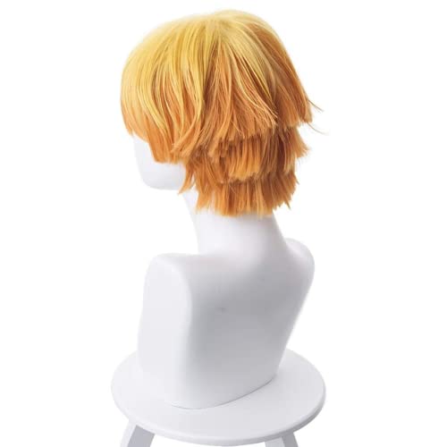 Lshpresx Pelucas de Cosplay de, disfraz de pelo sintético de Anime con red de peluca gratis