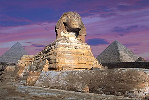 LZQZJD Adulto 3000 Piezas Rompecabezas Egipto Giza Pirámide Esfinge 3D Rompecabezas Juguete De Madera Decoración del Hogar