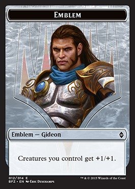 Magic The Gathering - Emblem - Gideon (012/014) - Battle for Zendikar by