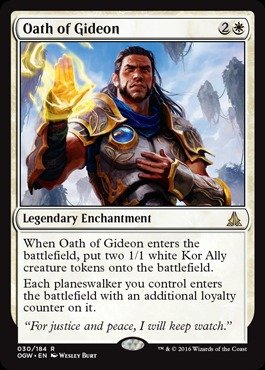 Magic The Gathering - Oath of Gideon (030/184) - Oath of The Gatewatch by