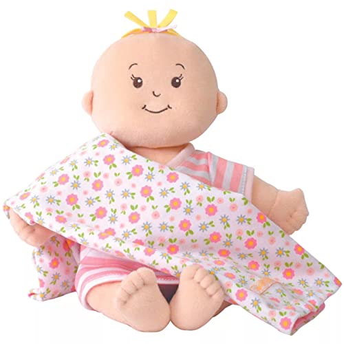 Manhattan Toy Baby Stella Cuddle - Manta para muñecas de 12 y 15 pulgadas