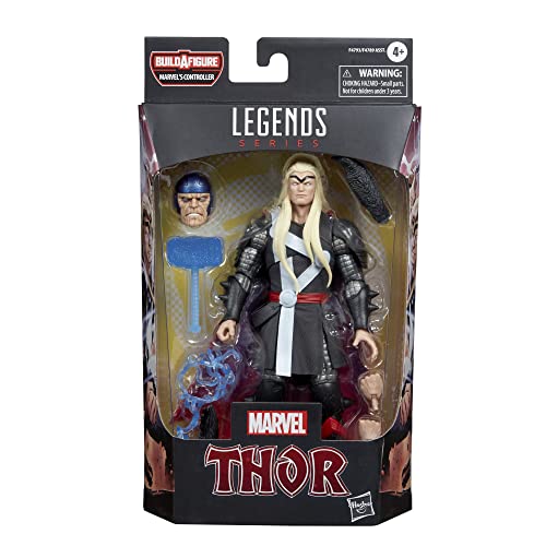 Marvel Legends Series - Figura Coleccionable de Thor, Heraldo de Galactus de 15 cm - 6 Accesorios y 1 Pieza de Figura para armar