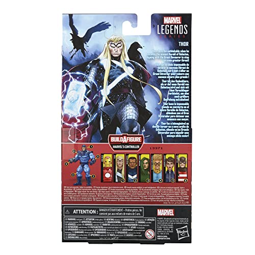 Marvel Legends Series - Figura Coleccionable de Thor, Heraldo de Galactus de 15 cm - 6 Accesorios y 1 Pieza de Figura para armar