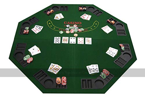 Masters Traditional Games Mesa de Poker otctagonal