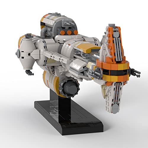 MBKE Star Space Wars - Fragata de cabeza de martillo, 1614 piezas de Space Wars - Juego de juguetes de construcción para niños y adultos, compatible con Lego