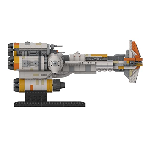 MBKE Star Space Wars - Fragata de cabeza de martillo, 1614 piezas de Space Wars - Juego de juguetes de construcción para niños y adultos, compatible con Lego