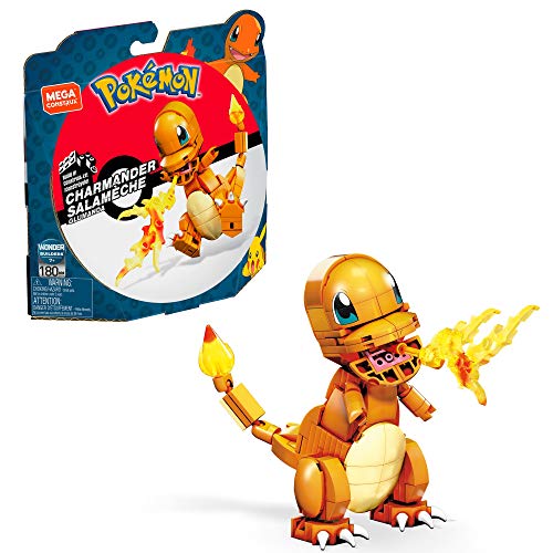 Mega Construx - Pokemon Figuras Medianas Charmander (Mattel GKY96) , color/modelo surtido
