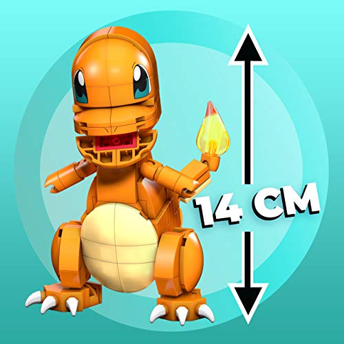 Mega Construx - Pokemon Figuras Medianas Charmander (Mattel GKY96) , color/modelo surtido