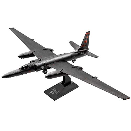 Metal Earth Puzzle 3D Avión De Vigilancia U-2 Dragonlady. Rompecabezas De Metal De Aviación. Maquetas Para Construir Para Adultos Nivel Desafiante De 11.93 X 20.06 X 6.09 Cm