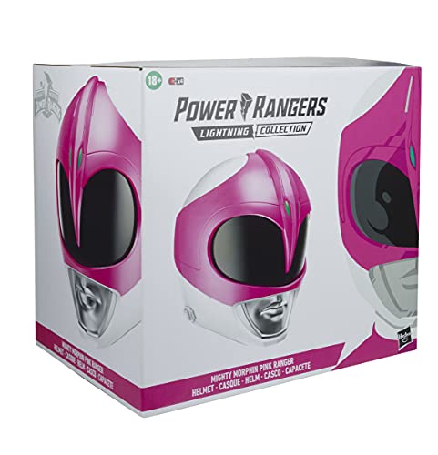 Mighty Morphin Power Rangers, Casco de réplica con soporte de exhibición (exclusivo), SD-HSBF12695L0