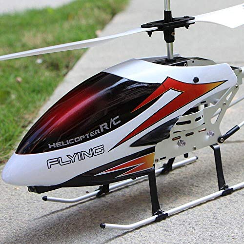 Modelo de juguete RC Helicóptero Estable Sistema de giroscopio incorporado Súper fácil de volar Fácil de aprender Buen funcionamiento Niño Avión de juguete para niños Edad 6+ 3.5 canales Resistencia