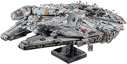 Modelo de nave espacial Halcón Milenario de Star Wars, nave espacial grande compatible con juguetes Lg Star Wars Star Destroyer (12688Parts)