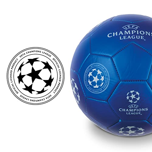Mondo 13847 Balón de fútbol para Hombre Talla 5, Júmenes Unisex, Blanco/Azul, 400 g