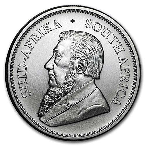 Moneda de plata de Krugerrand sudafricano de 2020 1 onza