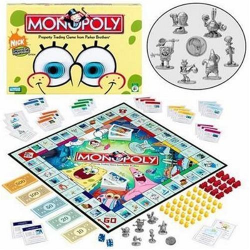 Monopoly - Spongebob Squarepants edición (Inglés Language).