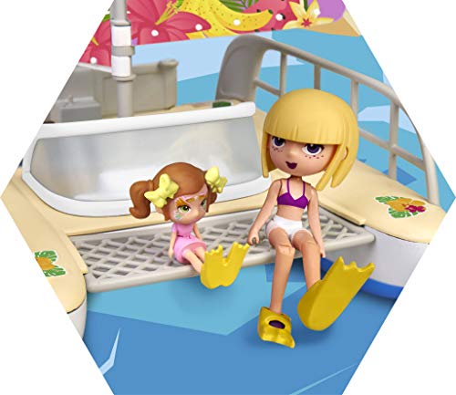 mymy CiTY Sun Day Catamaran - Barco catamarán con Figura y Accesorios para niños y niñas a Partir de 4 años - (Famosa 700016285)