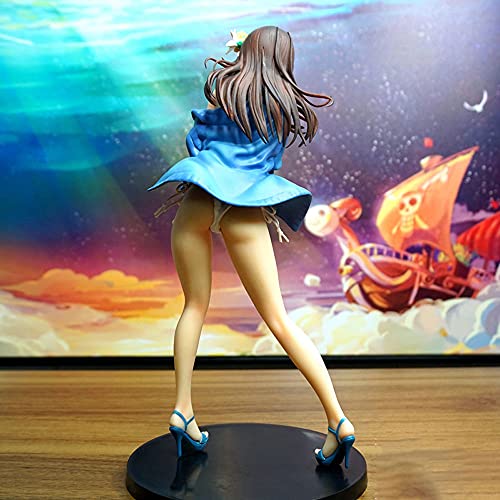 NAMFZX Muñecas industriales Black Ship Attacking Girl Iraha Black Sound Figuras de Anime/Estatuas estáticas de PVC/Muñecas Modelo de Personaje/Regalos de cumpleaños y Navidad/Personajes de jue