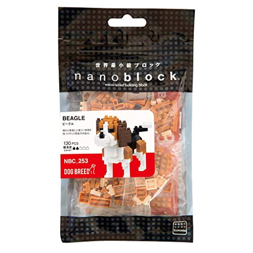 nanoblock-nanoblock-nbc-253-dog Breed Beagle Juguete, nbc-253, Multicolor