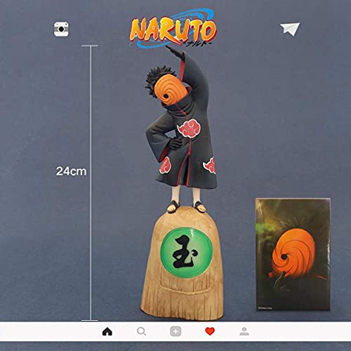 Naruto GK Reincarnation Uchiha - Máscara de tierra con diseño de cebra