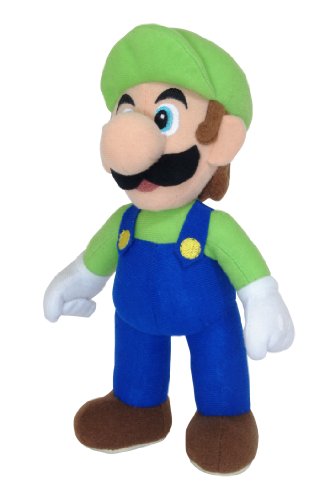 Nintendo Super Mario 9801 - Peluche de Luigi (24 cm)