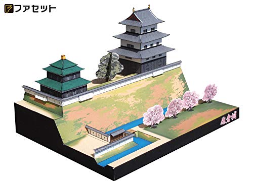 Nippon Paper Craft serie castillo 1/300 de Sakura-jo (jap?n importaci?n)