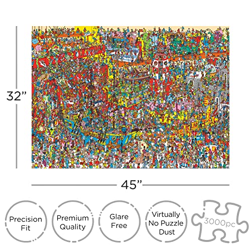 NMR DISTRIBUTION Wheres Waldo 3000 Piece Jigsaw Puzzle