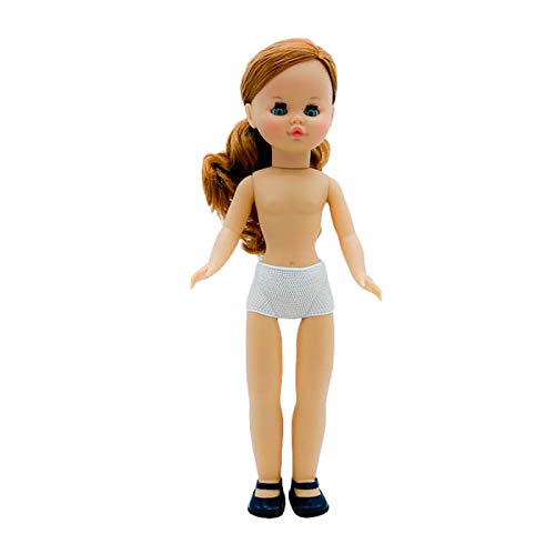 Nueva muñeca Sintra 2021 Desnuda de 40 cm edición Limitada 100% Vinilo. Fabricada en España por Folk Artesanía. Similar Nancy Famosa (Rubia Ojos Azules)