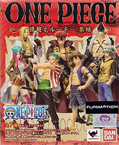 One Piece Bandai Chozokei Damashii Rookies Trading Figures-4" X-Drake