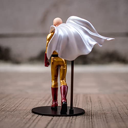 One punch Man Figura Saitama (20 cm) - Figura Premium Metálica - Banpresto