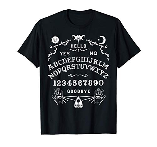 Ouija Ocultismo Horror Brujería Wicca Tablero Ouija Satánico Camiseta