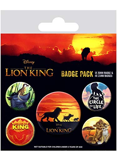 Pack Disney The Lion King - Chapas Life Of A King