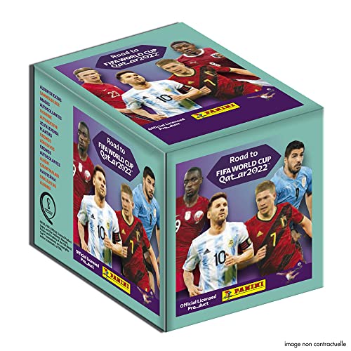 Panini Colección de pegatinas Road to World Cup 2022 (50 paquetes)