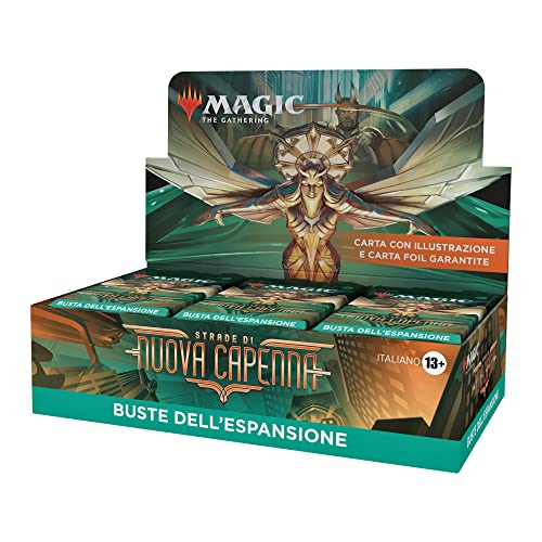 Paquete de Sobres de la expansión de Magic: The Gathering Strade Nueva Capenna, 30 Sobres y Papel Bonus (versión Italiana)